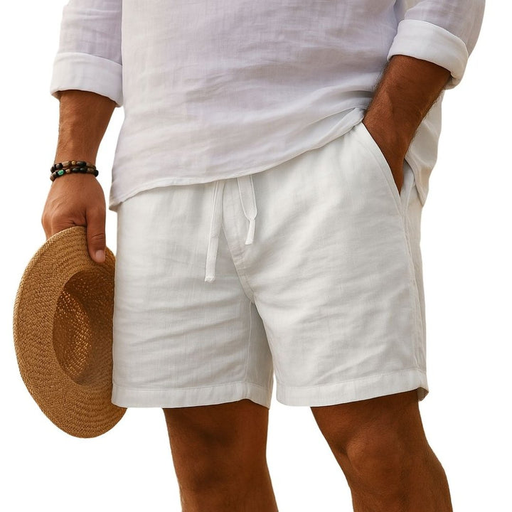 Henri | Comfortable Linen Shorts