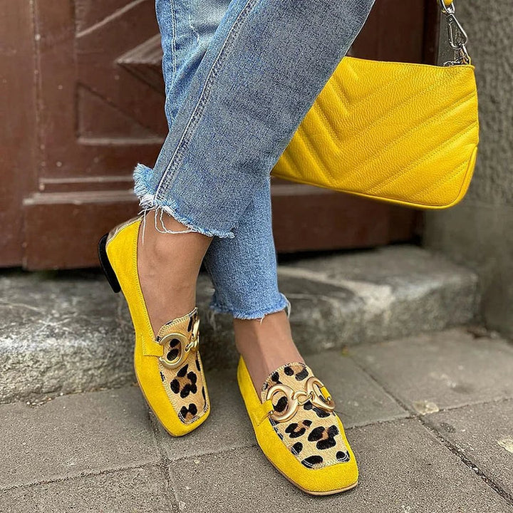 Dexter | Animal Print Loafers