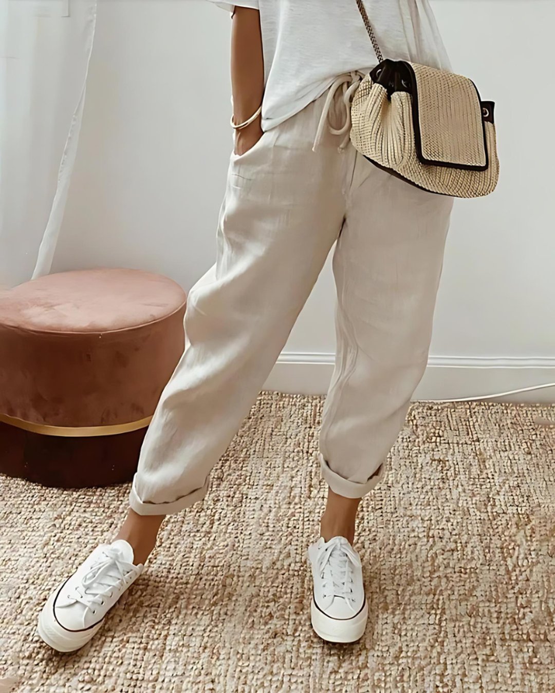 Penelope | Breathable Linen Pants