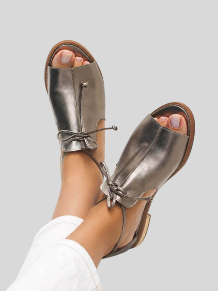 Sidonie | Strap-Style Leather Sandals