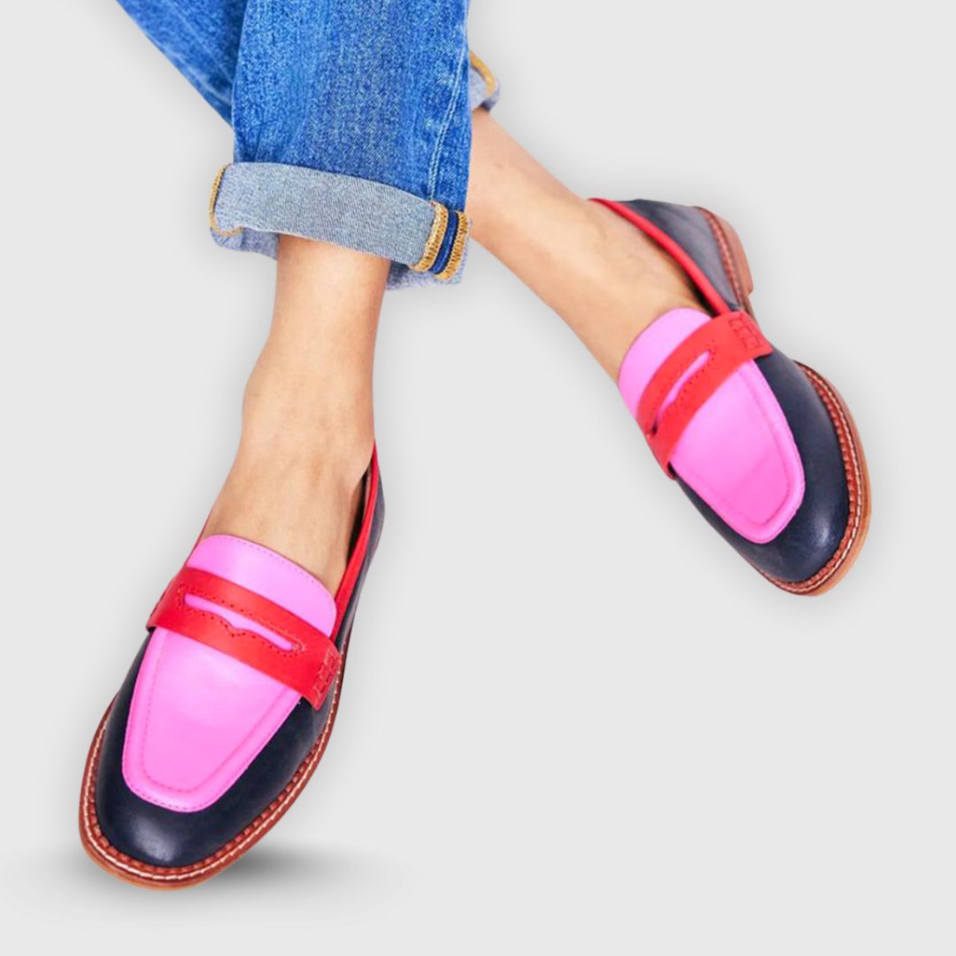 Bea | Contrast Moccasins