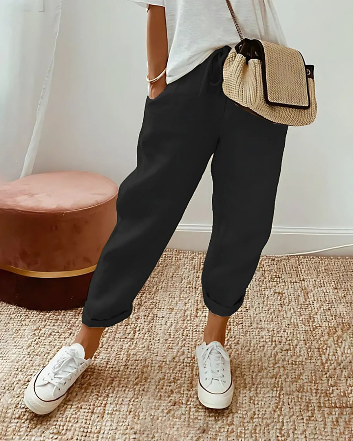 Penelope | Breathable Linen Pants