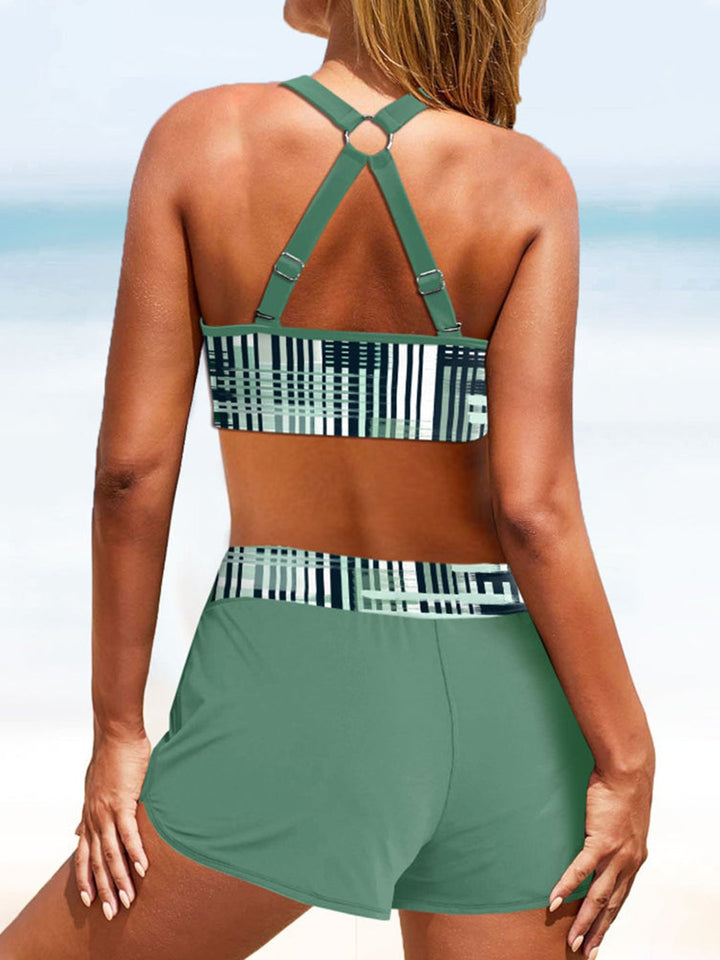 Gisele | High Waist Ribbed Bikini