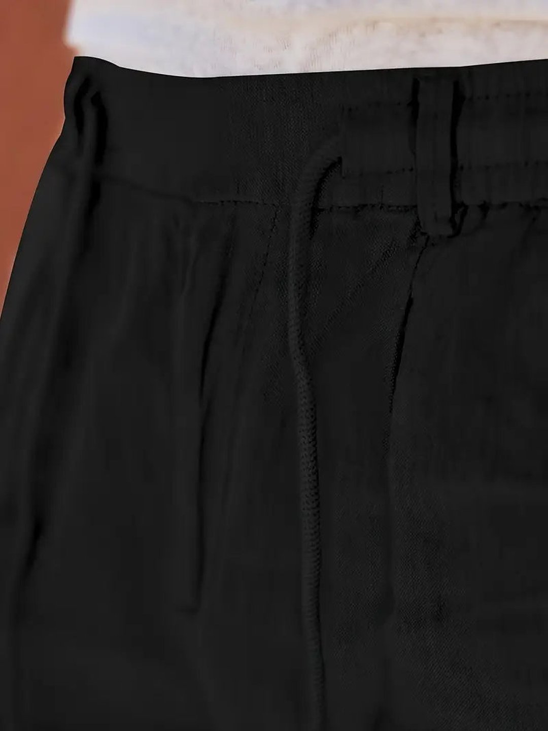 Otis | Wide Linen Drawstring Pants