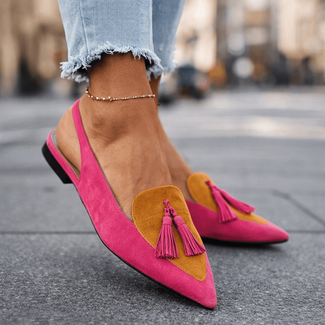Farah | Sandals With Straps And Tassels