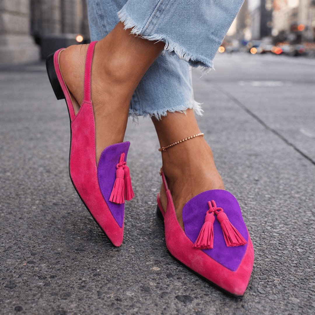 Farah | Sandals With Straps And Tassels