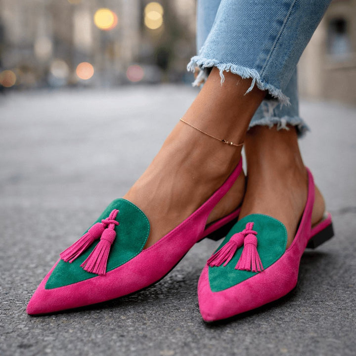 Farah | Sandals With Straps And Tassels