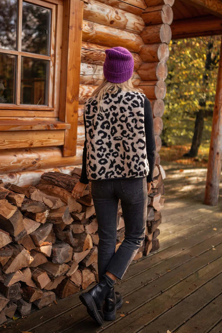 Isabeau | Leopard Vest