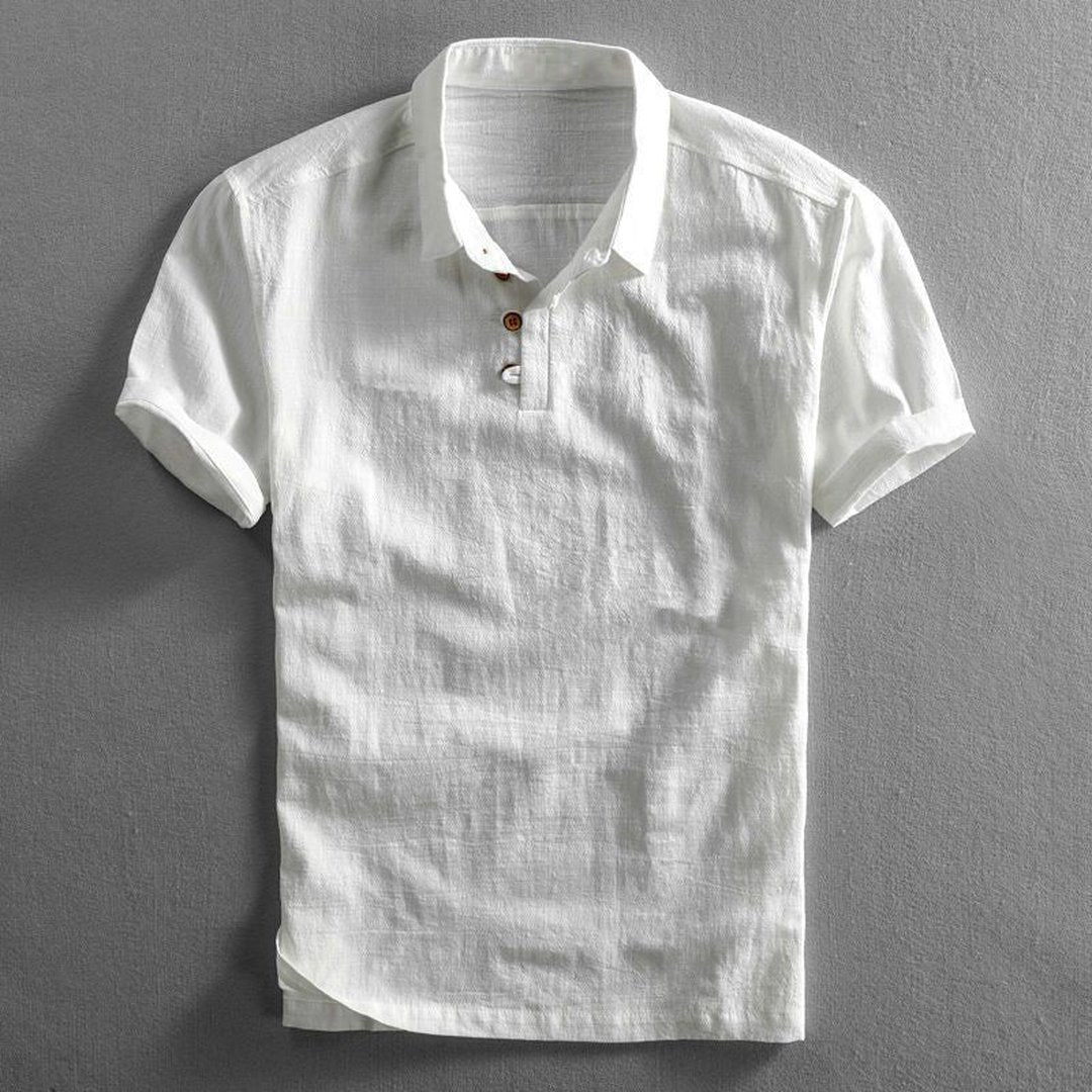 Tobias | Classic Linen Polo
