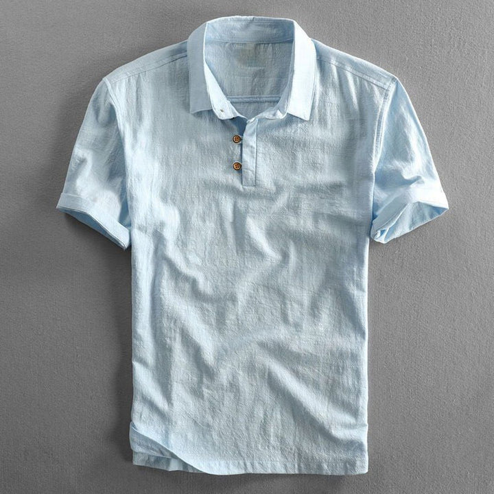 Tobias | Classic Linen Polo