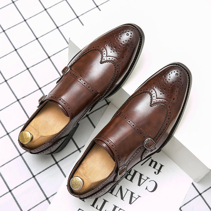 Abraham | Strap Dress Shoes