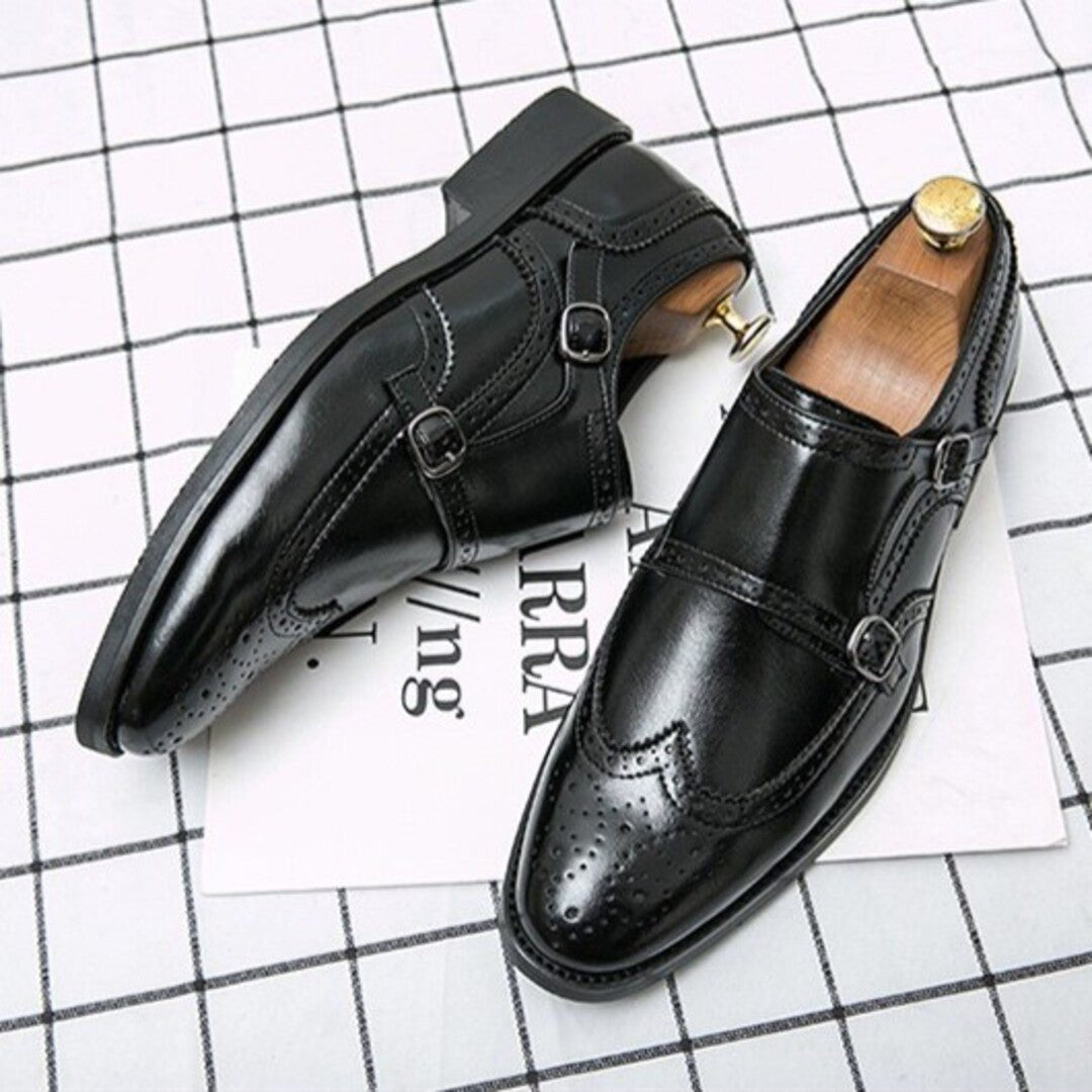 Abraham | Strap Dress Shoes