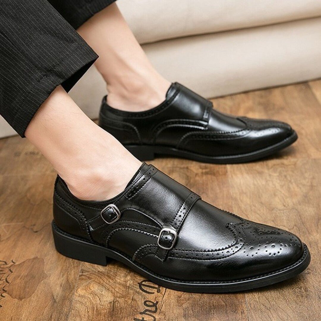 Abraham | Strap Dress Shoes