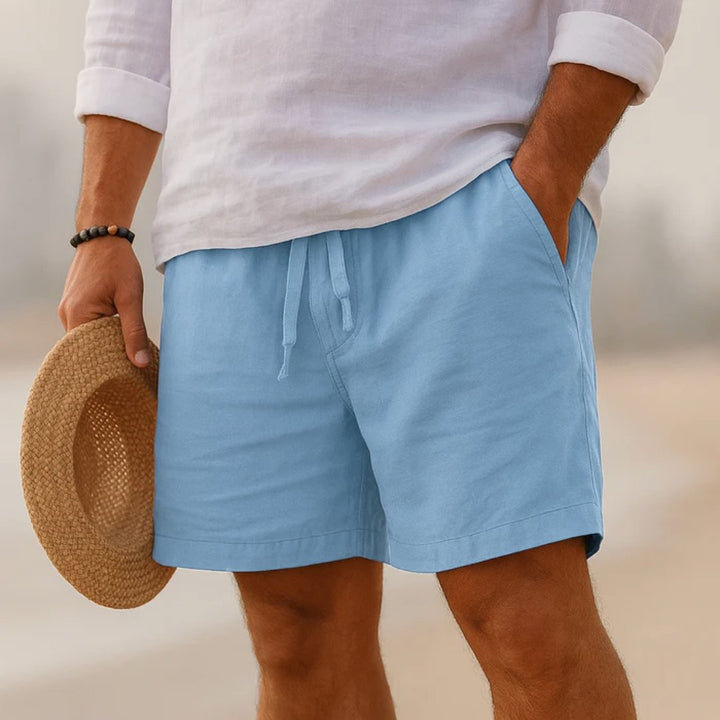 Henri | Comfortable Linen Shorts
