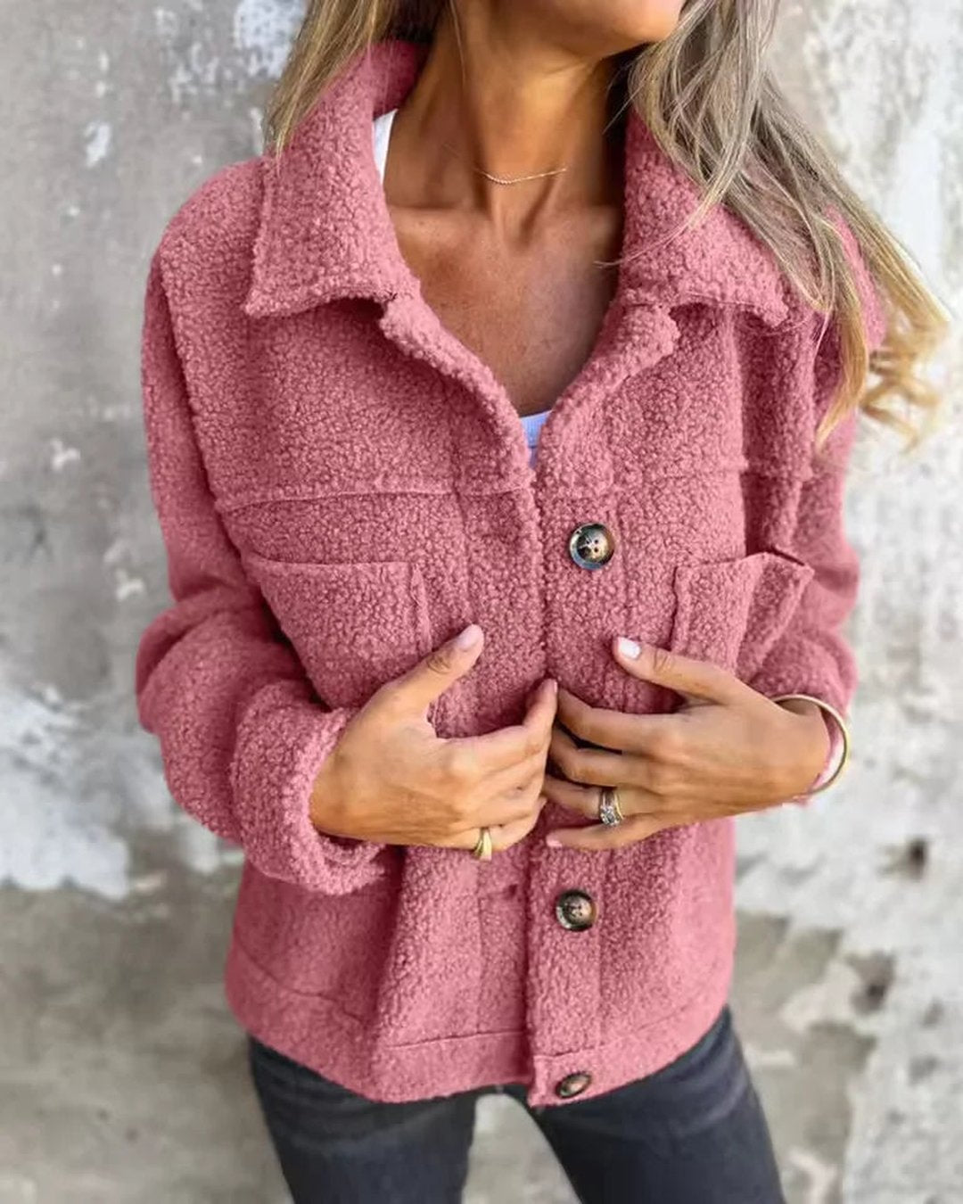 Violet | Fleece Mid-Layer Jacket