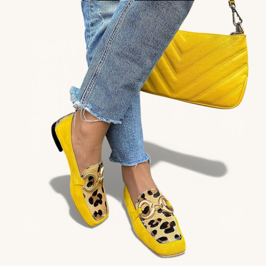 Dexter | Animal Print Loafers