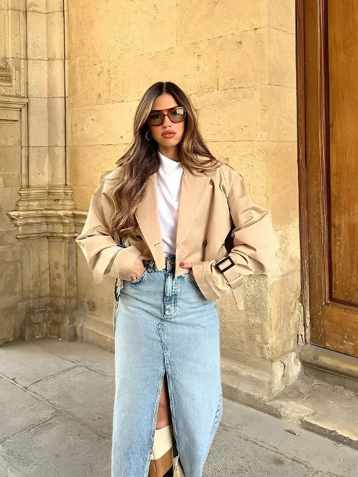 Antonia | Mini trench coat