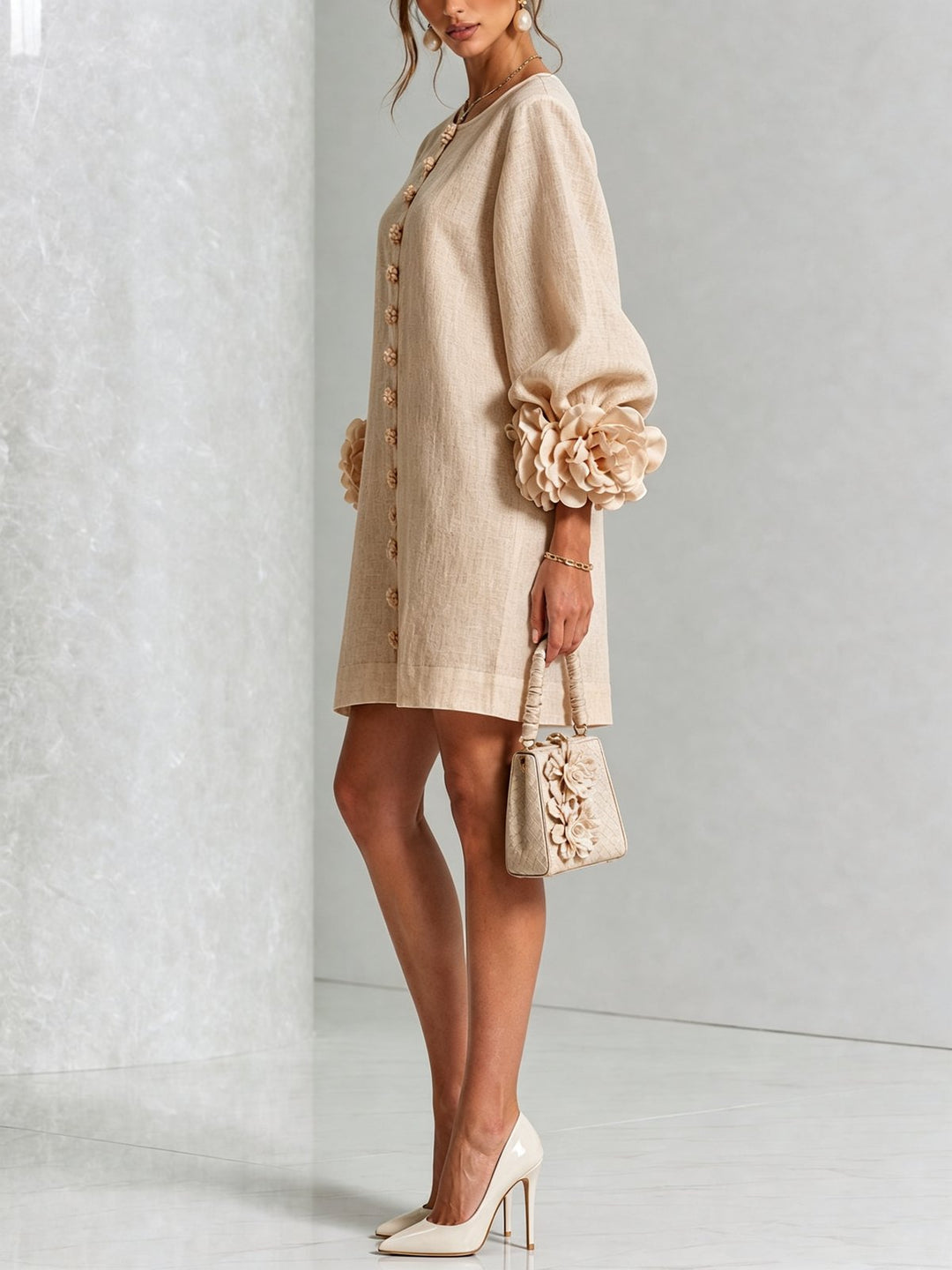 Robin | Button-Down Mini Dress