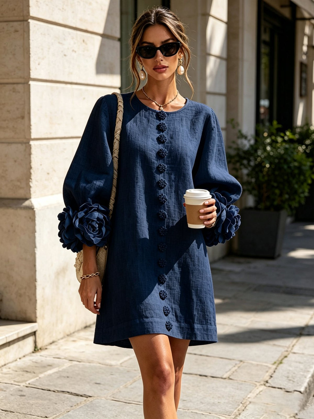 Robin | Button-Down Mini Dress