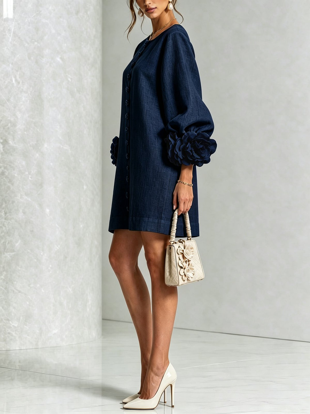 Robin | Button-Down Mini Dress