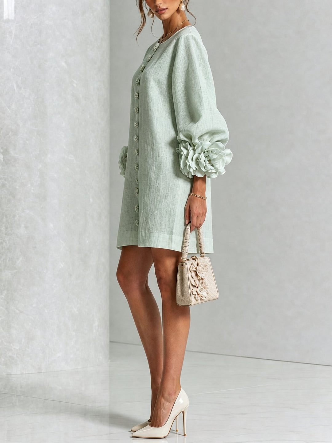 Robin | Button-Down Mini Dress