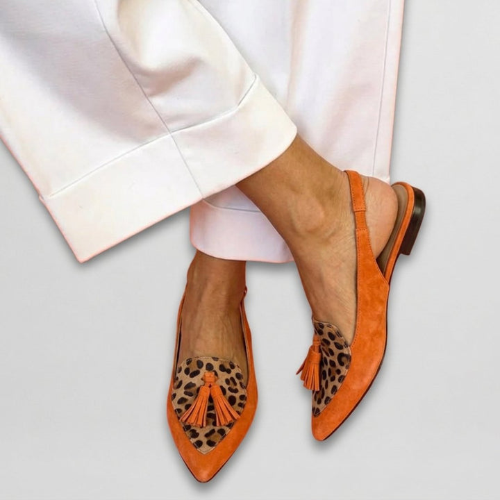 Farah | Sandals With Straps And Tassels