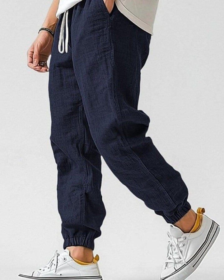 Pete | Linen Joggers for Men