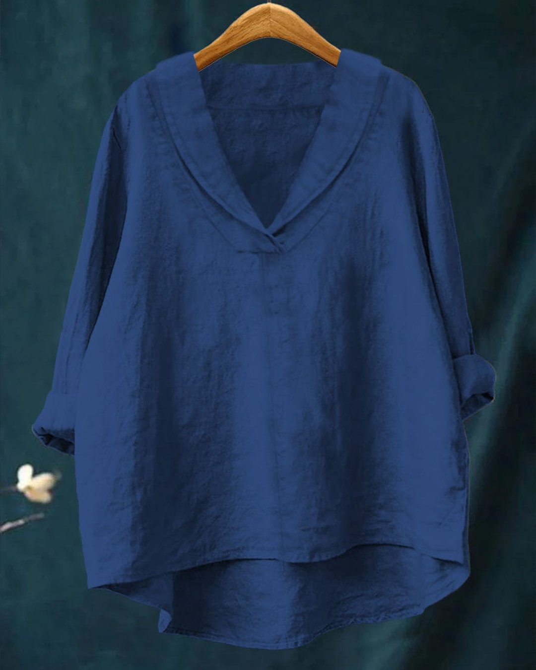 Orchid | Relaxed V-Neck Blouse