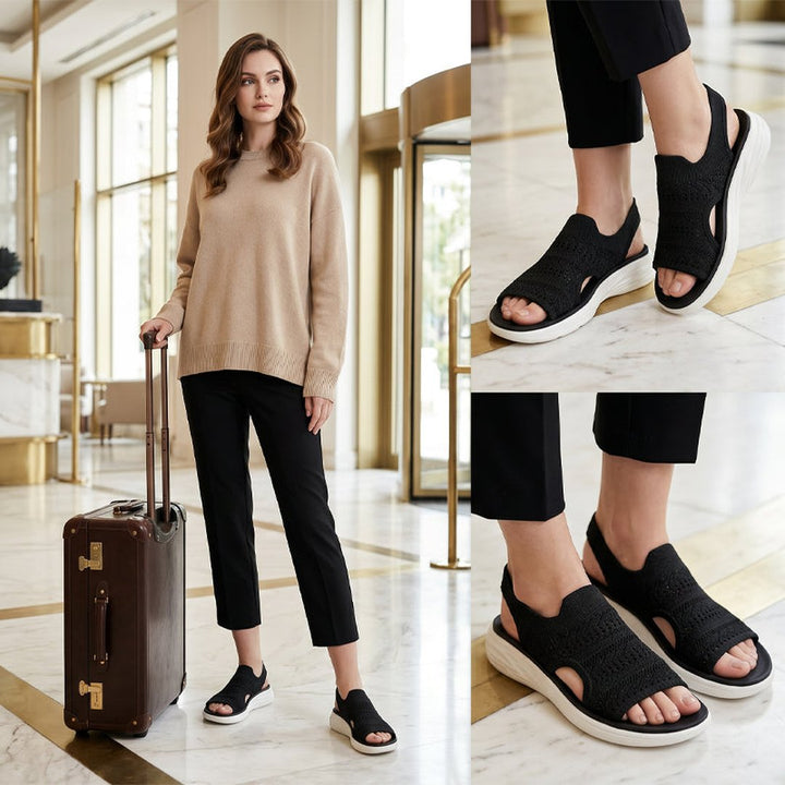 Helenka | Platform Sandals With Breathable Material