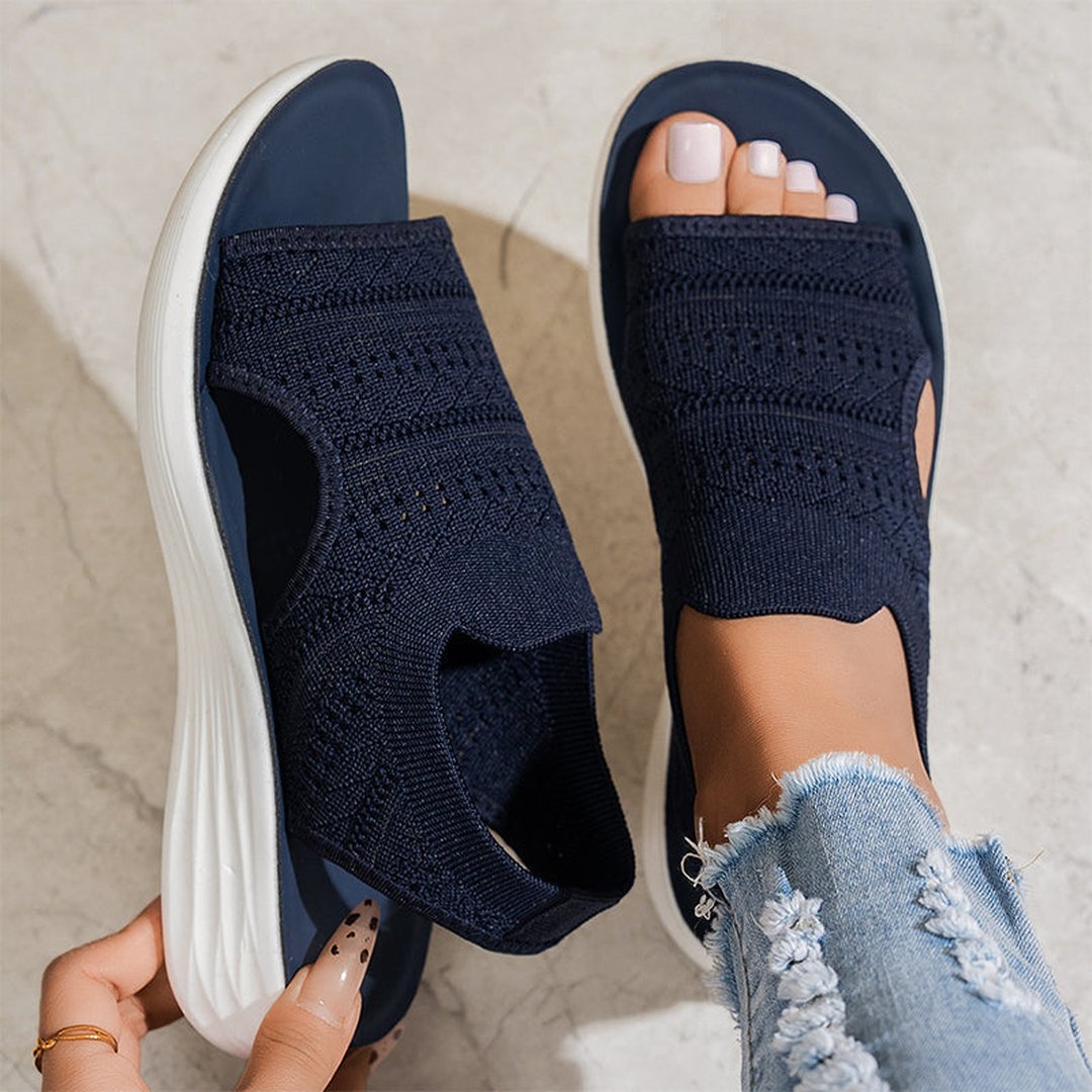 Helenka | Platform Sandals With Breathable Material